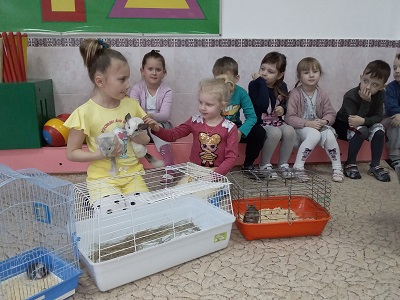 Экологический клуб "Добро"  в гостях у дошкольников